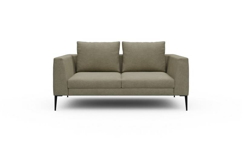 moebelfaktor Sofa Paul 2-Sitzer, Skandinavisches Design, niedrige Bauhöhe, für Saugroboter geeignet von moebelfaktor