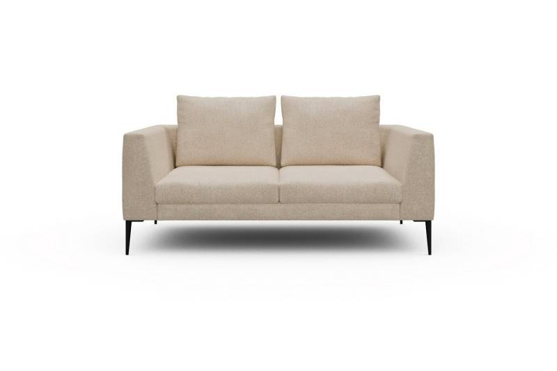 moebelfaktor Sofa Paul 2-Sitzer, Skandinavisches Design, niedrige Bauhöhe, für Saugroboter geeignet von moebelfaktor