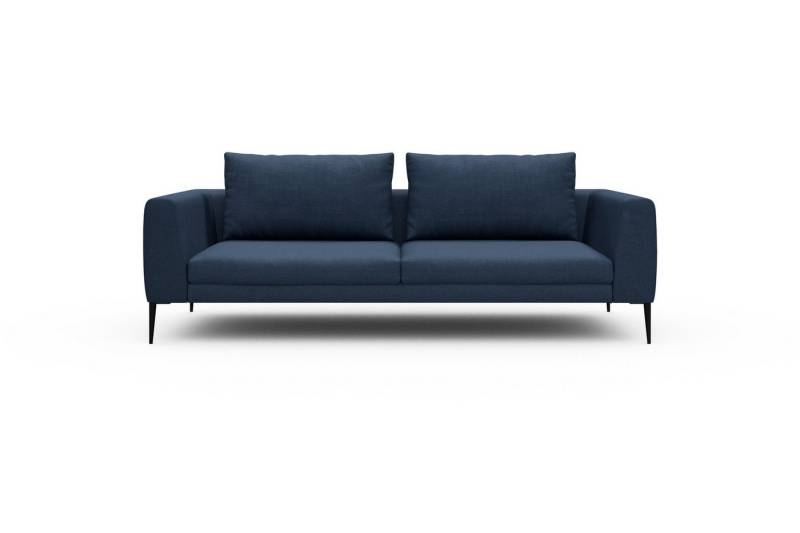 moebelfaktor Sofa Paul 3-Sitzer, Skandinavisches Design, niedrige Bauhöhe, für Saugroboter geeignet von moebelfaktor