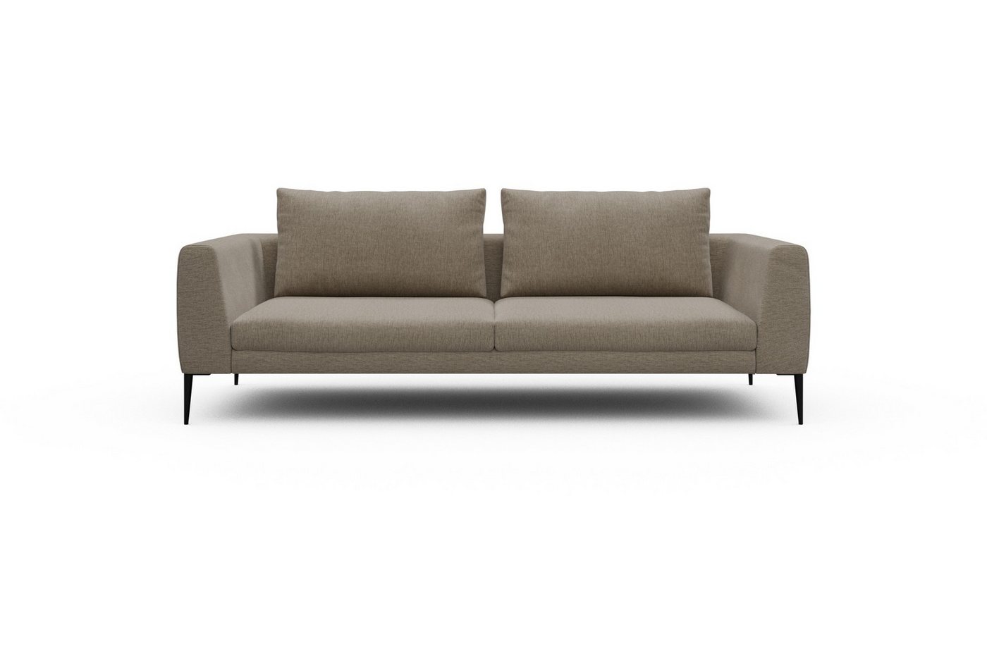 moebelfaktor Sofa Paul 3-Sitzer, Skandinavisches Design, niedrige Bauhöhe, für Saugroboter geeignet von moebelfaktor