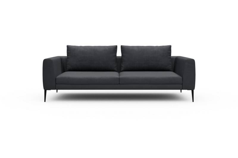 moebelfaktor Sofa Paul 3-Sitzer, Skandinavisches Design, niedrige Bauhöhe, für Saugroboter geeignet von moebelfaktor