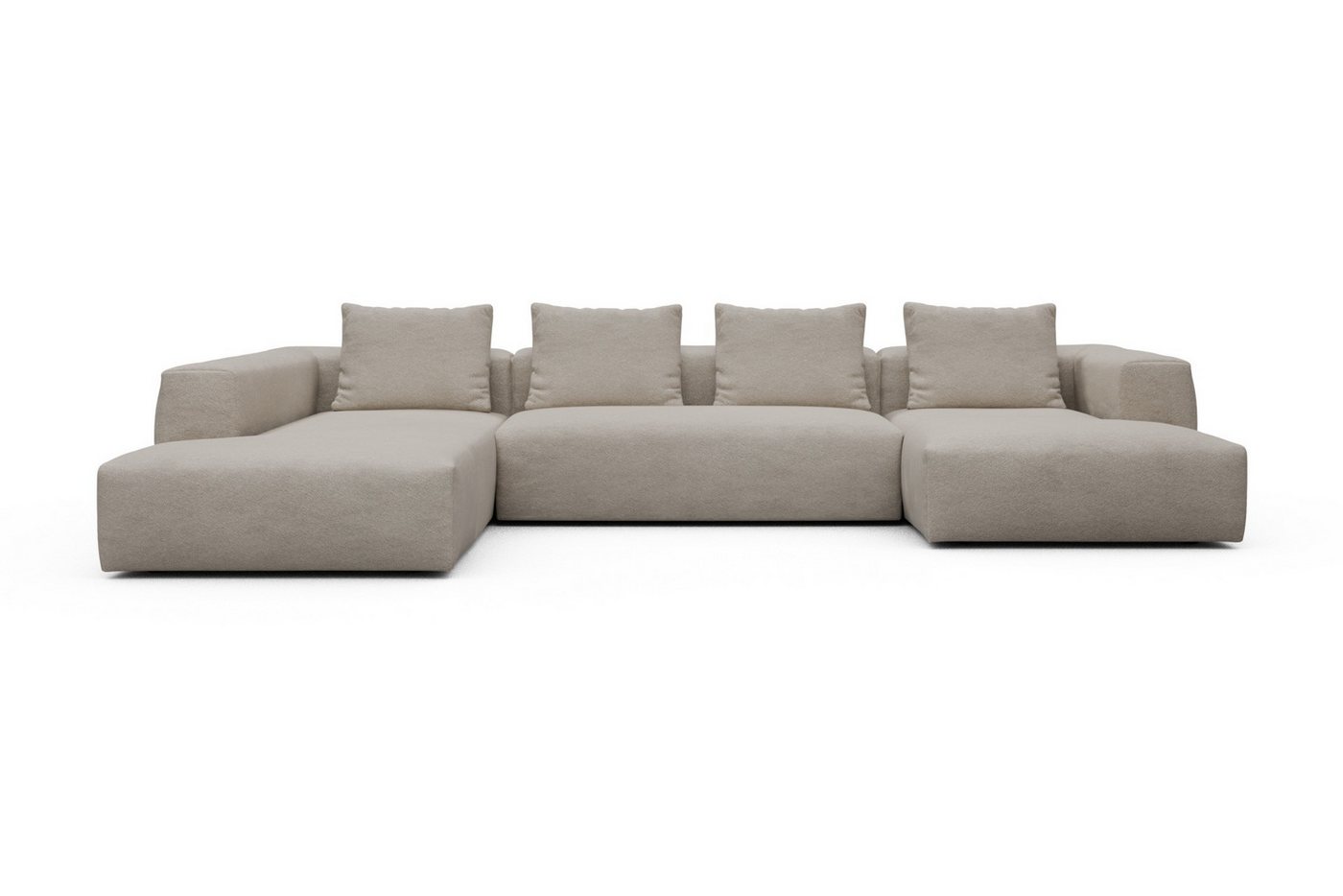 moebelfaktor Wohnlandschaft Fred Relax-Ecke links mit 2-Sitzer und Chaiselongue rechts, Modular, tief, komfortabel, breite Armlehnen moebelfaktor Wohnlandschaft Fred Relax-Ecke links mit 2-Sitzer und Chaiselongue rechts, Modular, tief, komfortabel, breite Armlehnen von moebelfaktor