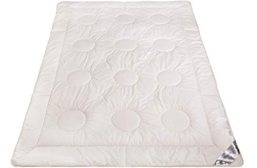 franknatur - Bettdecke Sommer Merino Schurwolle Baumwolle KBA Bio Nadia 200x200 franknatur - Bettdecke Sommer Merino Schurwolle Baumwolle KBA Bio Nadia 200x200 von franknatur