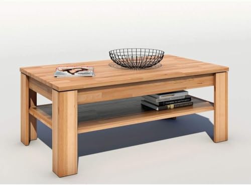 moebelstore24 Couchtisch Nino 6393" Kernbuche Teilmassiv B/H/T 110 x 65 x 46 cm. von moebelstore24