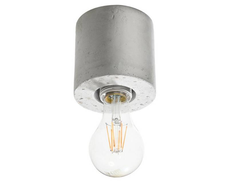 möbelvita Deckenleuchte Deckenleuchte LUNE Beton, Streulicht, NEIN möbelvita Deckenleuchte Deckenleuchte LUNE Beton, Streulicht, NEIN von möbelvita