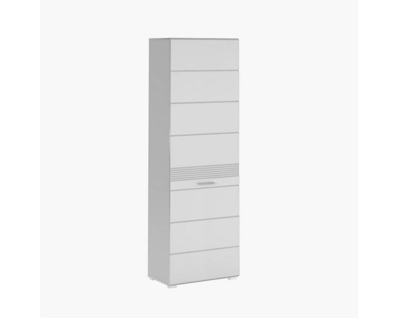 möbelvita Garderobenschrank Luca Garderobenschrank B/H/T 55x190x37 in weiß von möbelvita