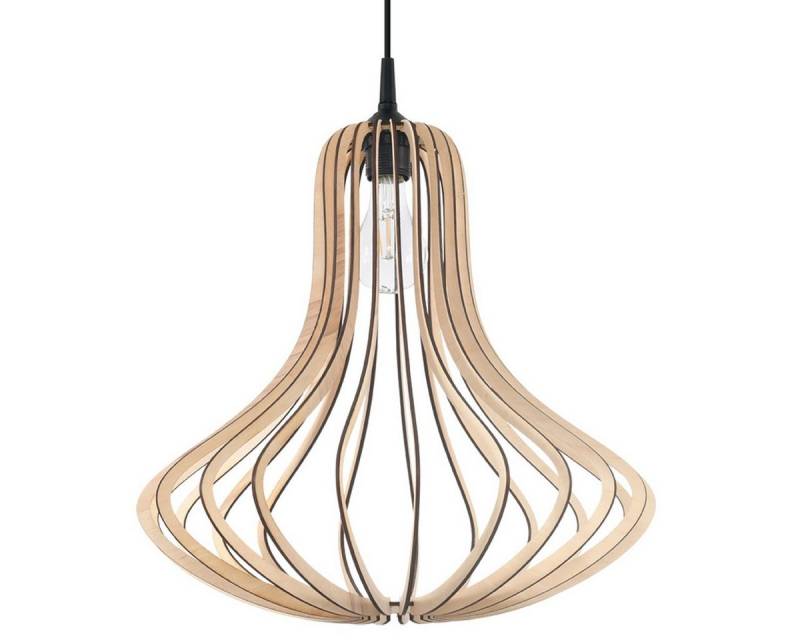 möbelvita Hängeleuchte Hängeleuchte TIRY Holz, Riemenverstellung, NEIN von möbelvita