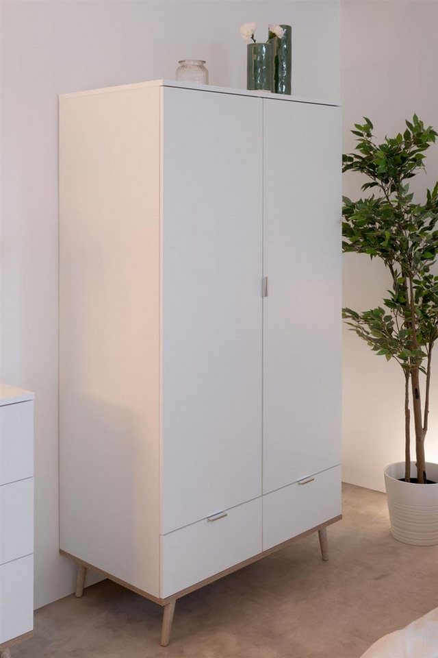 möbelvita Kleiderschrank Kleiderschrank Helsinki 61 Matt-Weiß möbelvita Kleiderschrank Kleiderschrank Helsinki 61 Matt-Weiß von möbelvita