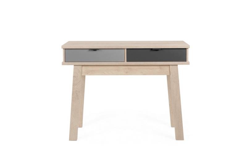 möbelvita Konsolentisch Konsole Apex 40 Dekor Elegance Endgrain / Graustufen von möbelvita