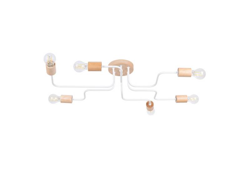 möbelvita Kronleuchter Kronleuchter SORC 6 weiß, Streulicht, NEIN möbelvita Kronleuchter Kronleuchter SORC 6 weiß, Streulicht, NEIN von möbelvita