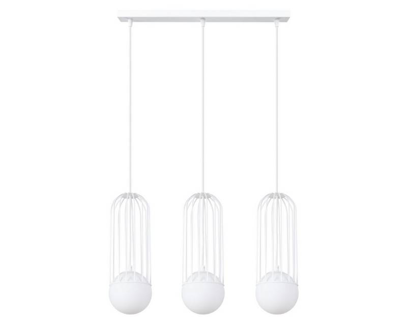 möbelvita Pendelleuchte Pendelleuchte FIRZ 3L Weiß, Streulicht, NEIN möbelvita Pendelleuchte Pendelleuchte FIRZ 3L Weiß, Streulicht, NEIN von möbelvita