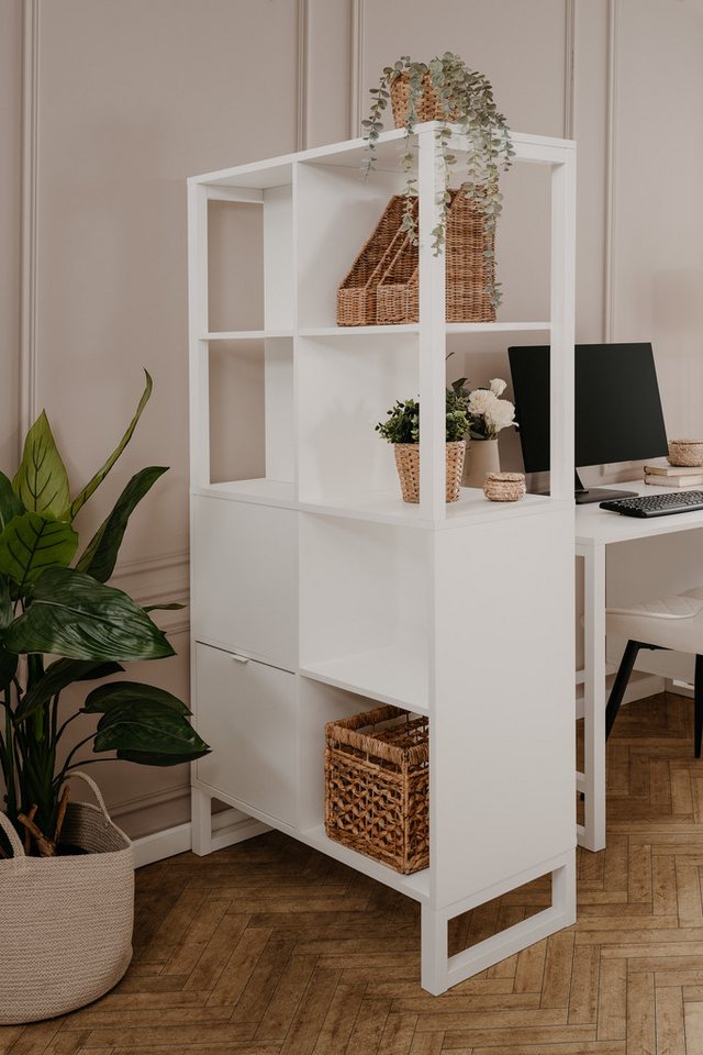 möbelvita Sideboard Regal/Raumteiler Java 20A weiß von möbelvita