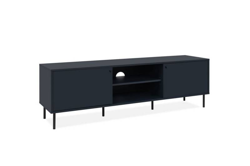 möbelvita TV-Board TV-Board Miami 56A in Navy blau von möbelvita