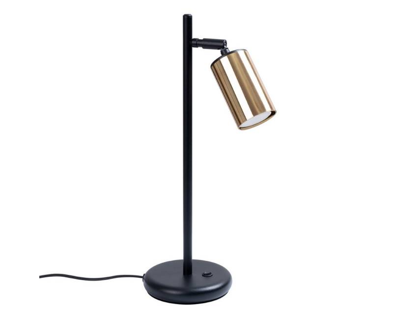 möbelvita Tischleuchte Tischlampe LUNY schwarz/gold, einstellbarer Lichtstrahl, NEIN möbelvita Tischleuchte Tischlampe LUNY schwarz/gold, einstellbarer Lichtstrahl, NEIN von möbelvita