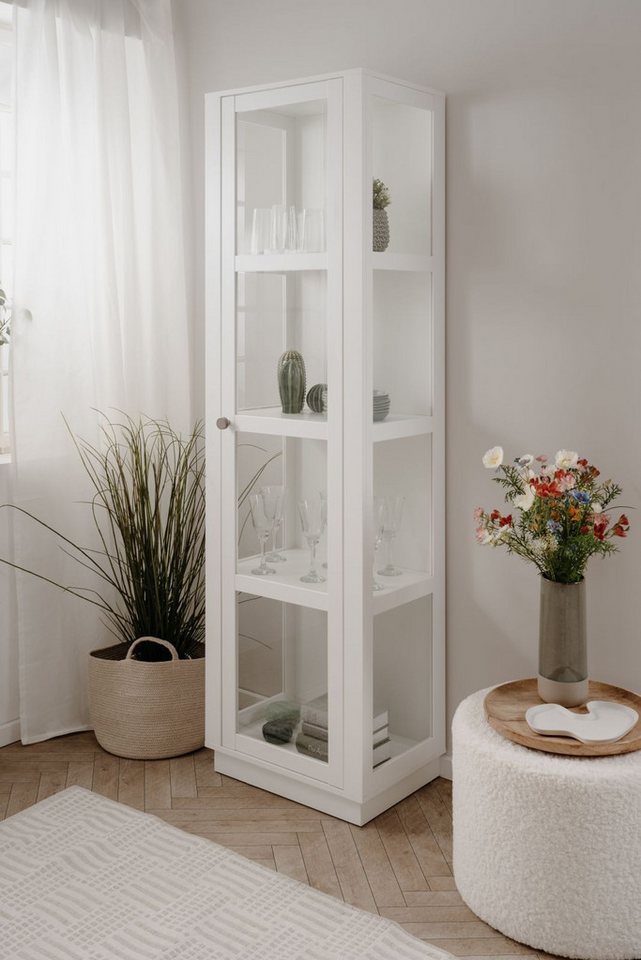 möbelvita Vitrine Vitrine Arden 52A weiß von möbelvita