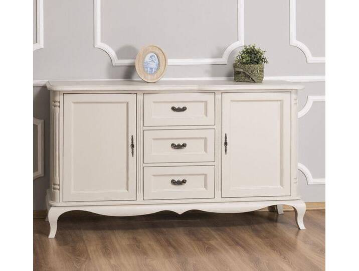 Beiges Vintage Sideboard Shabby Chic von moebro