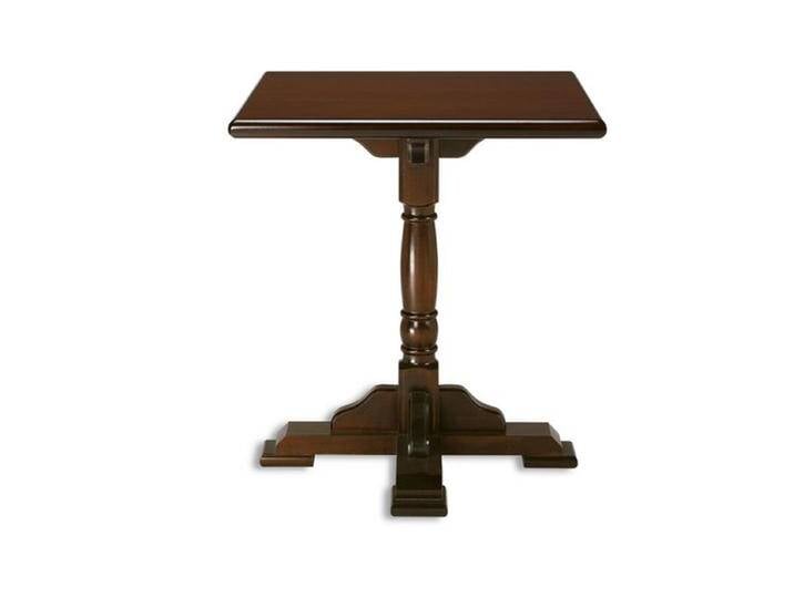 Bistrotisch eckig 70x70 cm, mahagoni von moebro