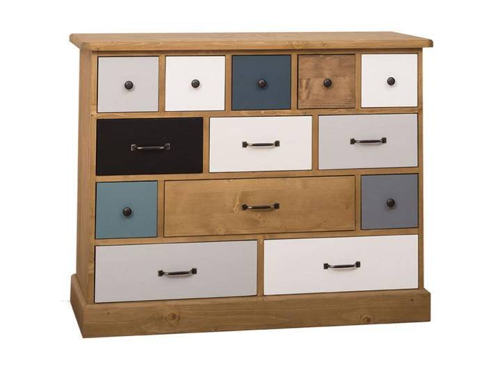 Bunter Apothekerschrank im Landhausstil von moebro