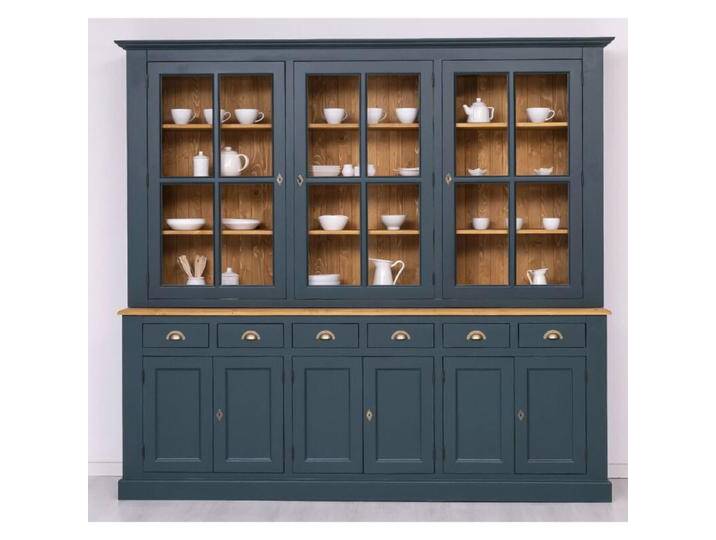 Großer Esszimmerschrank Vintage ozeanblau Großer Esszimmerschrank Vintage ozeanblau von moebro