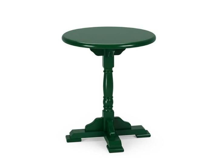 Grüner Holztisch 70cm mit Sockel Grüner Holztisch 70cm mit Sockel von moebro