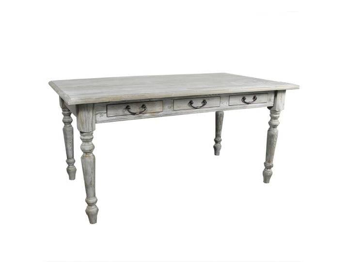 Rustikaler Landhaus Esstisch mit Schubladen tiefgebürstet Rustikaler Landhaus Esstisch mit Schubladen tiefgebürstet von moebro