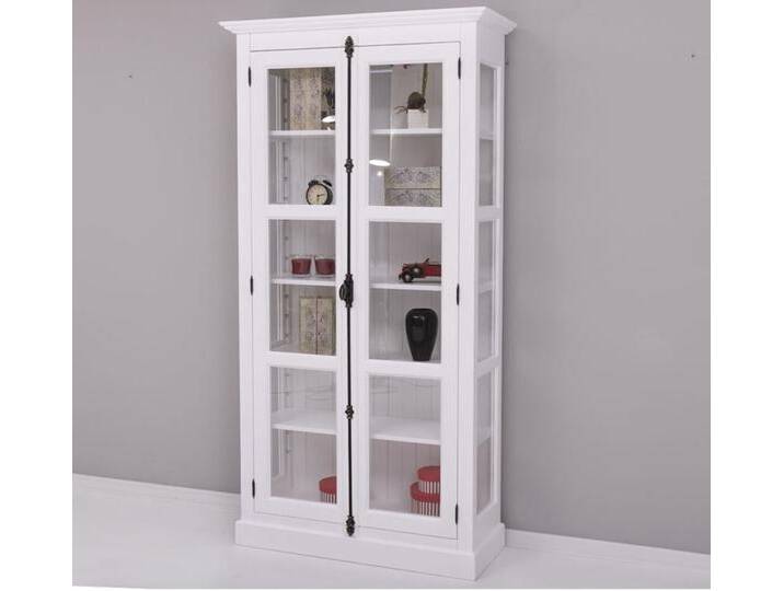 Weiße Vitrine französischer Landhausstil von moebro