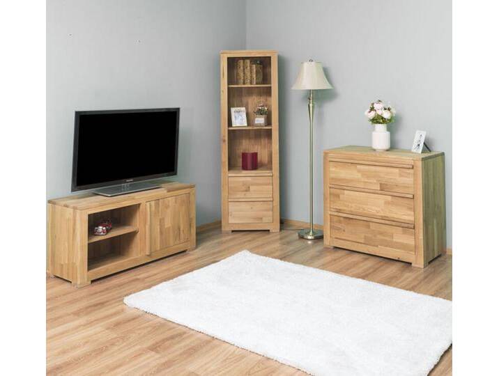 Wohnzimmer Set Wildeiche geölt (3-teilig) von moebro