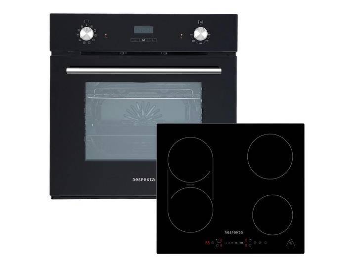 Backofenset ASET6006600l ca. 59,5/59/55 cm Schwarz von mömax