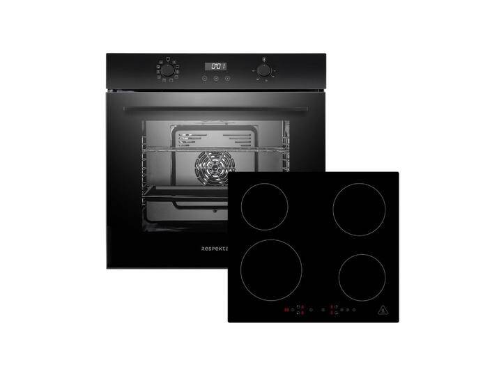 Backofenset ASET7004295l ca. 59,5/59,5/56,5 cm Schwarz von mömax