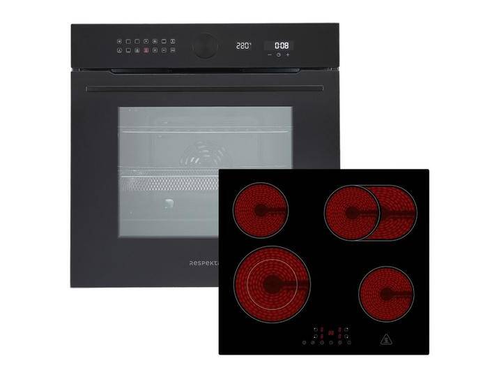 Backofenset Adrian autark 3.250 Watt Schwarz Backofenset Adrian autark 3.250 Watt Schwarz von mömax