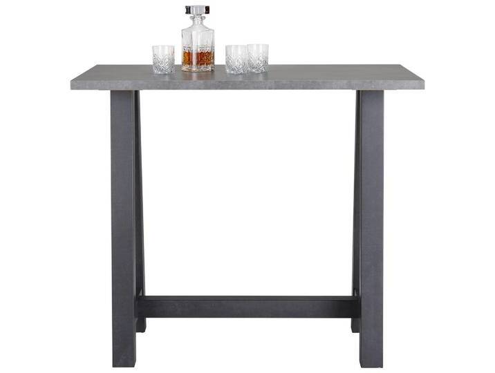Bartisch in Graphitfarben/Schwarz von mömax