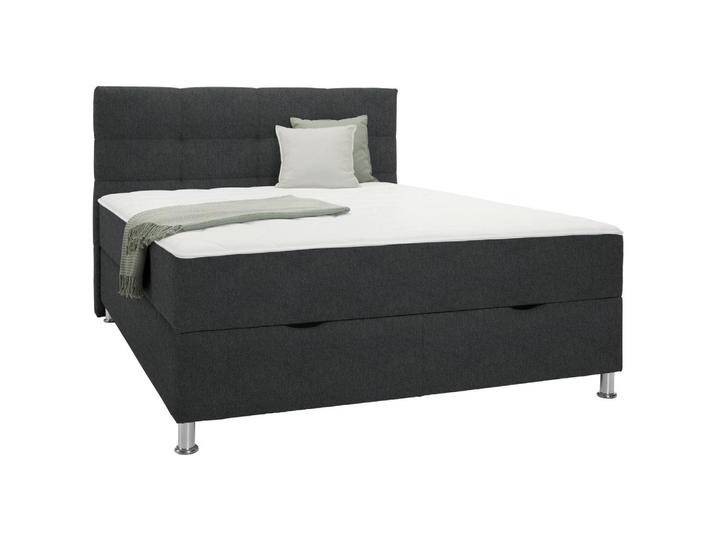 Boxbett Oviedo 180 in Anthrazit ca. 180x200cm von mömax
