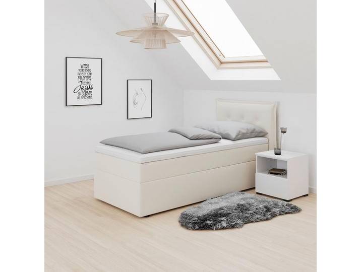 Boxbett Polo ca. 90x200 cm Elfenbein mit Topper Boxbett Polo ca. 90x200 cm Elfenbein mit Topper von mömax