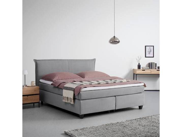Boxbett Rinaldo ca. 180x200 cm Grau mit Topper Boxbett Rinaldo ca. 180x200 cm Grau mit Topper von mömax