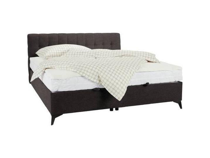 Boxbett in Dunkelbraun ca. 160x200cm von mömax