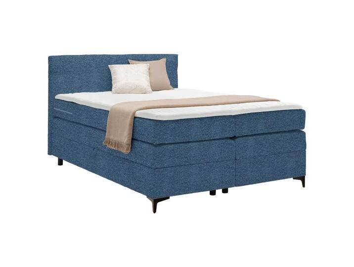 Boxspringbett Bari in Blau ca. 140x200cm von mömax