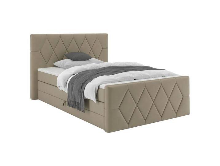 Boxspringbett Josie B Beige ca. 120x200cm von mömax