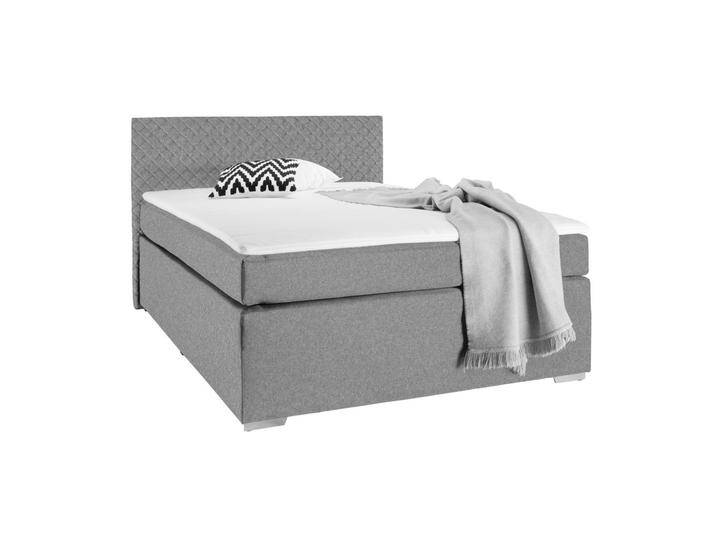 Boxspringbett Mali New in Silberfarben ca. 140x200cm von mömax