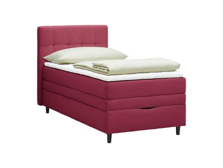 Boxspringbett Miami in Weinrot ca. 100x200cm Boxspringbett Miami in Weinrot ca. 100x200cm von mömax