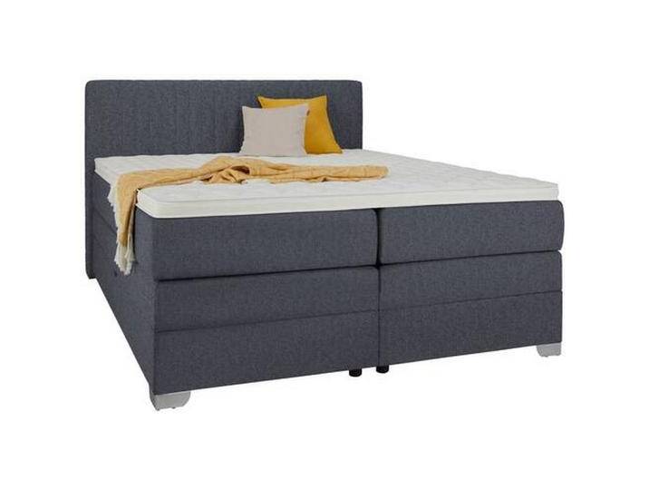 Boxspringbett Plura Dunkelgrau ca. 180x200cm von mömax