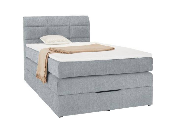 Boxspringbett Runner in Hellgrau ca. 120x200cm Boxspringbett Runner in Hellgrau ca. 120x200cm von mömax