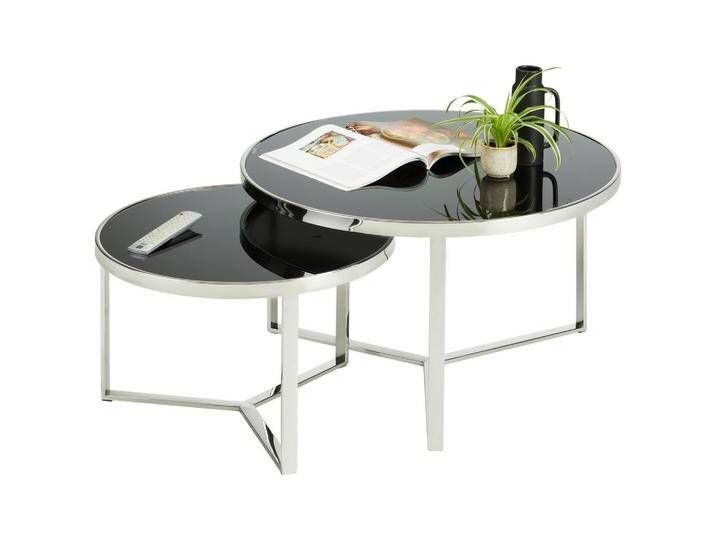 Couchtisch Alfi in Schwarz Rund von mömax