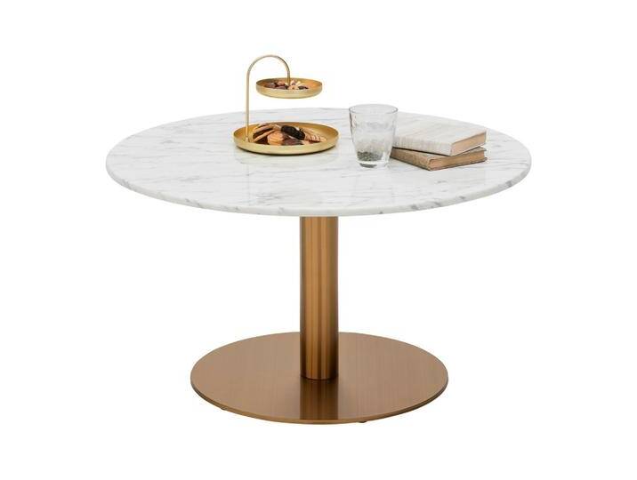 Couchtisch Bursa Weiß/Goldfarben von mömax