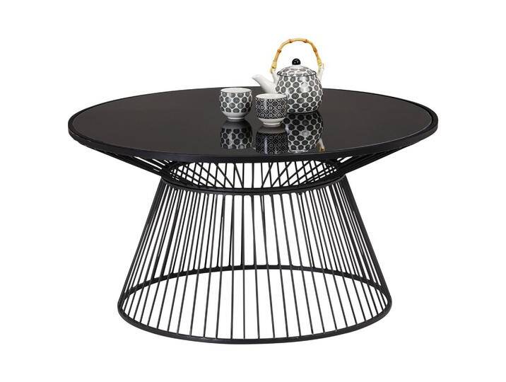 Couchtisch Raven in Schwarz Rund von mömax