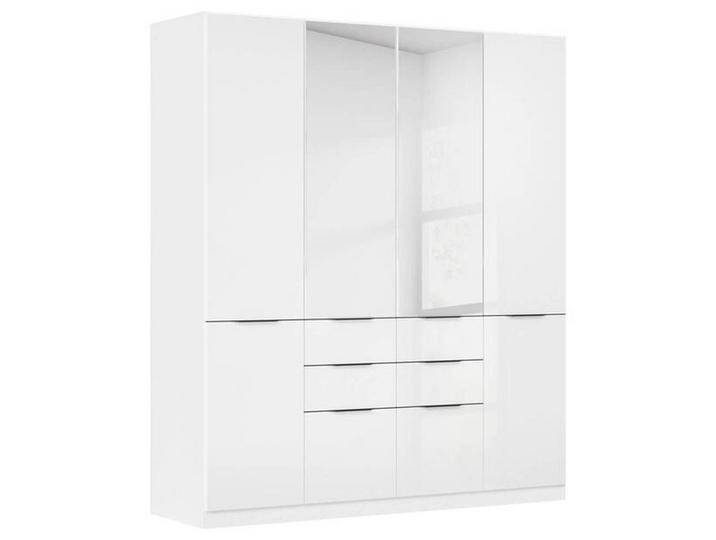 Drehtürenschrank Max in Weiß ca. 181x210x54cm von mömax