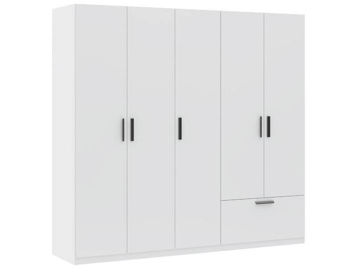 Drehtürenschrank Milos 5T1S Weiß von mömax