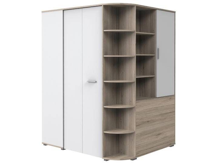 Eckschrank Young Weiß/Eiche San Remo Eckschrank Young Weiß/Eiche San Remo von mömax