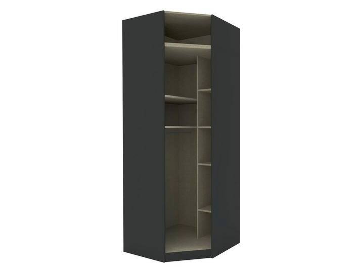 Eckschrankkorpus 'UNIT' in Anthrazit von mömax