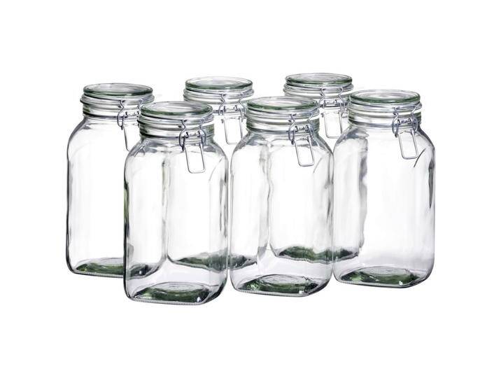 Einmachglas-Set Gothika aus Glas, 6-teilig von mömax