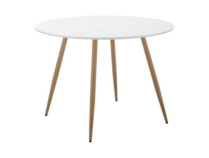 Esstisch John Weiß MDF Ø ca. 110 cm von mömax